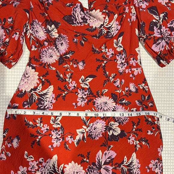 ANTHROPOLOGIE Maeve Floral Puff Sleeve Dress - Picture 7 of 16